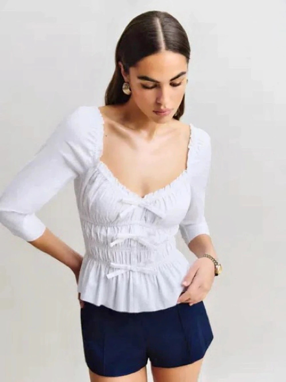 NWOT Reformation Laurynn Top